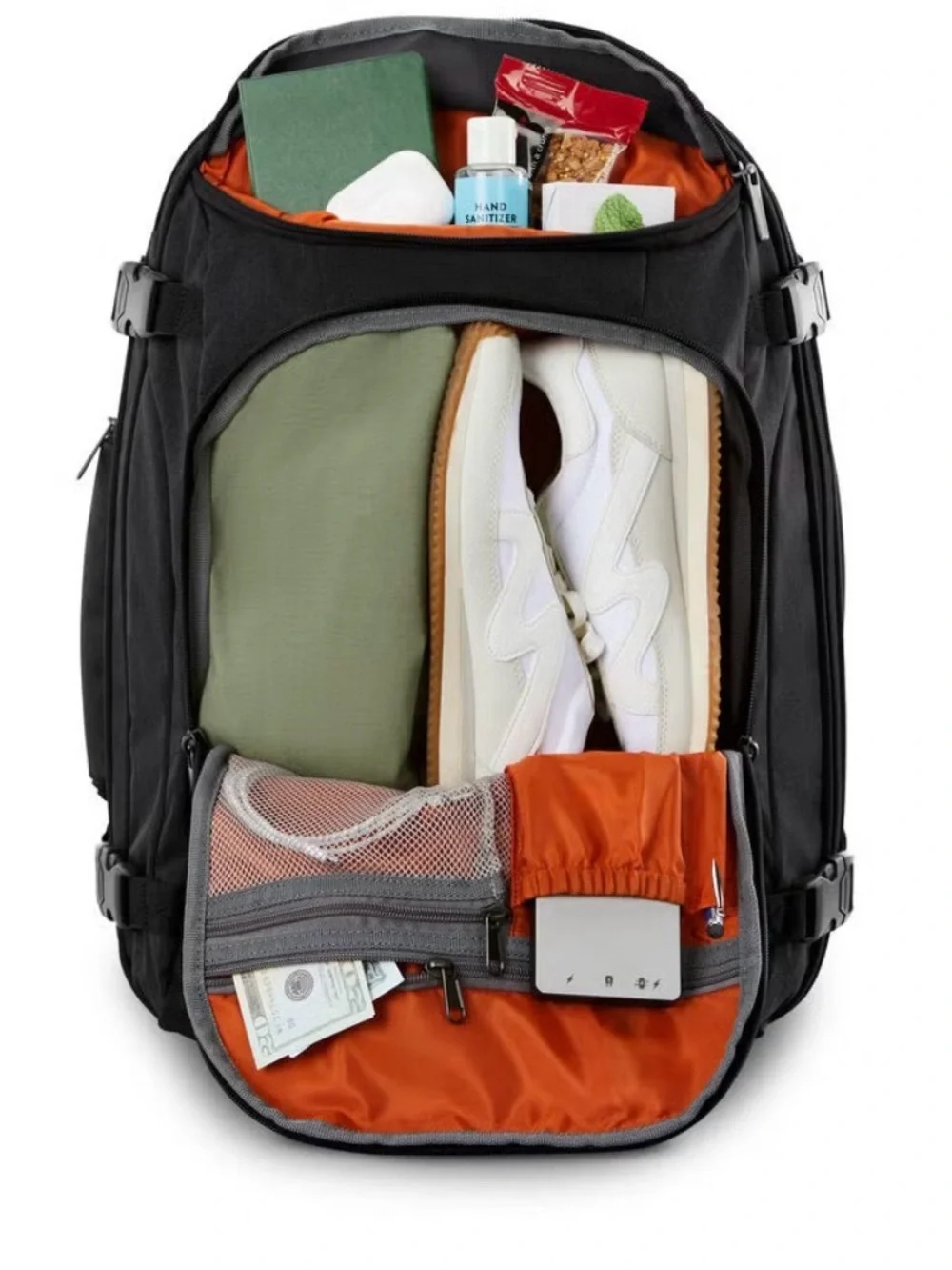 eBags Mother Lode Jr Travel Backpack Carry-On Luggage Burgundy